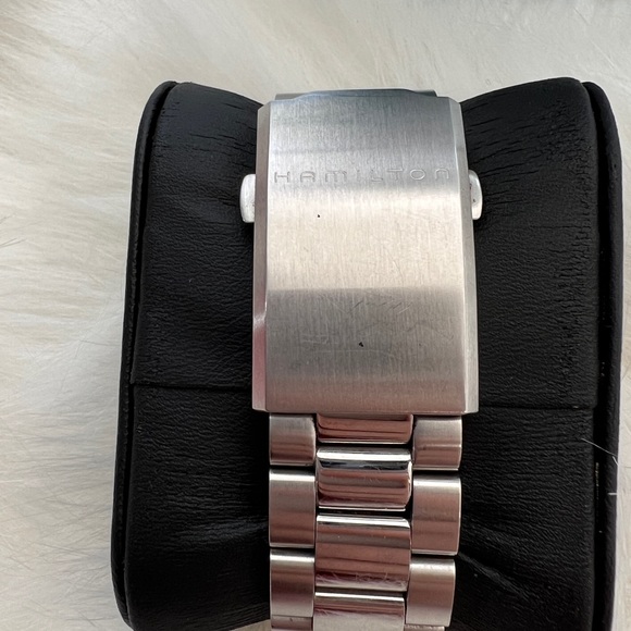 Hamilton Watch Khaki 41mm Unisex Black X Silver - Picture 10 of 16